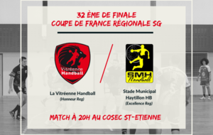 32ème de finale de Coupe de France Régionale SG