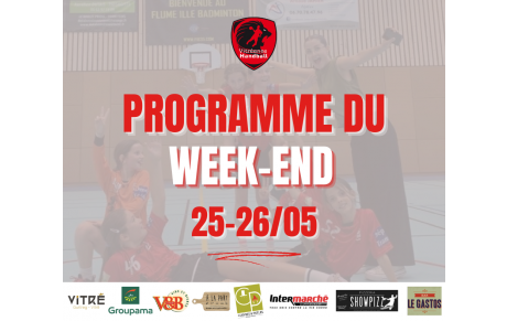 Derniers matchs à domicile ce week-end !